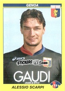 Sticker ALESSIO SCARPI - Calciatori 2009-2010 n. 192 - Panini