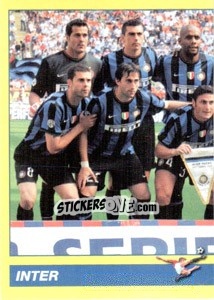 Figurina SQUADRA/1 (Inter) - Calciatori 2009-2010 - Panini