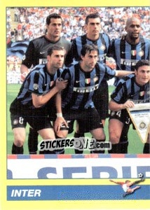 Sticker SQUADRA/1 (Inter) - Calciatori 2009-2010 n. 194 - Panini
