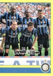 Cromo SQUADRA/2 (Inter) - Calciatori 2009-2010 - Panini