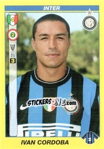 Cromo IVAN CORDOBA - Calciatori 2009-2010 - Panini