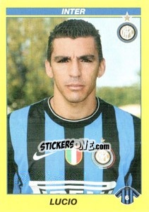 Sticker LUCIO - Calciatori 2009-2010 n. 199 - Panini