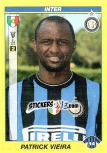 Cromo PATRICK VIEIRA - Calciatori 2009-2010 - Panini