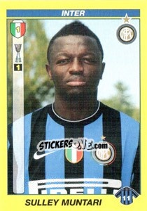 Sticker SULLEY MUNTARI - Calciatori 2009-2010 n. 209 - Panini