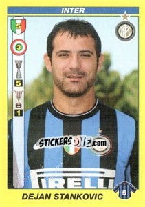Sticker DEJAN STANKOVIC - Calciatori 2009-2010 n. 210 - Panini