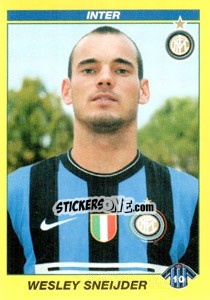 Sticker WESLEY SNEIJDER - Calciatori 2009-2010 - Panini