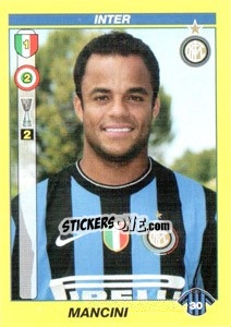 Sticker MANCINI - Calciatori 2009-2010 n. 212 - Panini