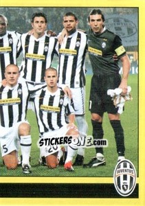 Sticker SQUADRA/2 (Juventus) - Calciatori 2009-2010 - Panini