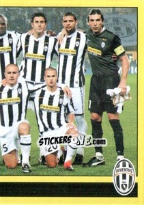 Sticker SQUADRA/2 (Juventus) - Calciatori 2009-2010 n. 219 - Panini