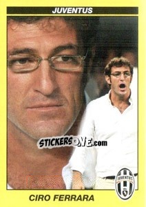 Sticker CIRO FERRARA - Calciatori 2009-2010 n. 220 - Panini