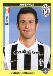 Sticker FABIO GROSSO - Calciatori 2009-2010 n. 224 - Panini