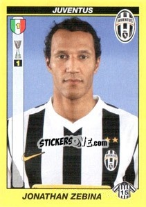 Sticker JONATHAN ZEBINA - Calciatori 2009-2010 n. 226 - Panini