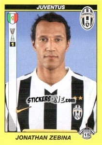 Sticker JONATHAN ZEBINA - Calciatori 2009-2010 - Panini