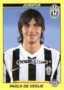 Cromo PAOLO DE CEGLIE - Calciatori 2009-2010 - Panini