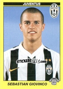 Cromo SEBASTIAN GIOVINCO - Calciatori 2009-2010 - Panini