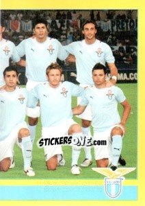 Figurina SQUADRA/2 (Lazio) - Calciatori 2009-2010 - Panini