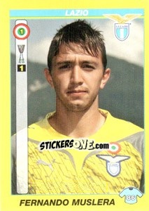 Sticker FERNANDO MUSLERA - Calciatori 2009-2010 n. 245 - Panini
