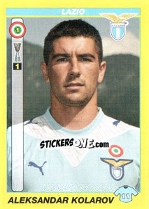 Cromo ALEKSANDAR KOLAROV - Calciatori 2009-2010 - Panini