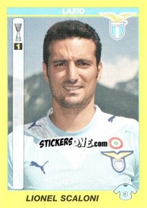 Sticker LIONEL SCALONI - Calciatori 2009-2010 - Panini