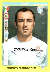 Sticker CRISTIAN BROCCHI - Calciatori 2009-2010 - Panini