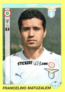 Sticker FRANCELINO MATUZALEM - Calciatori 2009-2010 n. 255 - Panini