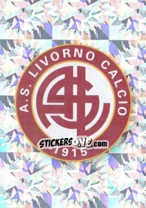 Sticker SCUDETTO (Livorno) - Calciatori 2009-2010 - Panini