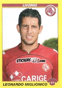 Sticker LEONARDO MIGLIONICO - Calciatori 2009-2010 n. 272 - Panini