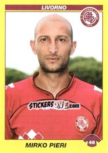 Sticker MIRKO PIERI - Calciatori 2009-2010 n. 275 - Panini