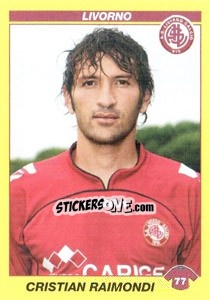 Sticker CRISTIAN RAIMONDI - Calciatori 2009-2010 n. 277 - Panini
