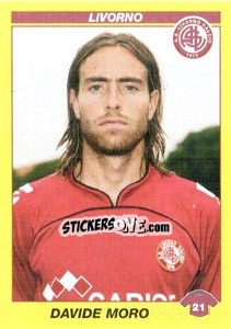 Sticker DAVIDE MORO - Calciatori 2009-2010 n. 278 - Panini
