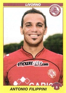 Sticker ANTONIO FILIPPINI - Calciatori 2009-2010 n. 279 - Panini