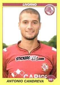 Sticker ANTONIO CANDREVA - Calciatori 2009-2010 n. 283 - Panini
