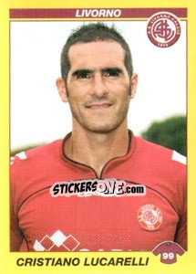 Sticker CRISTIANO LUCARELLI - Calciatori 2009-2010 n. 286 - Panini