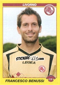 Sticker FRANCESCO BENUSSI - Calciatori 2009-2010 n. 288 - Panini