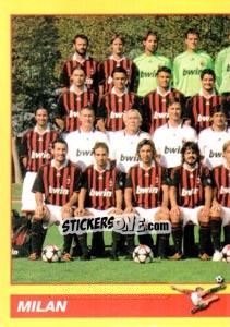 Sticker SQUADRA/1 (Milan) - Calciatori 2009-2010 n. 290 - Panini