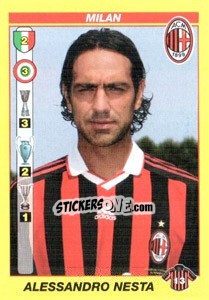 Sticker ALESSANDRO NESTA - Calciatori 2009-2010 n. 294 - Panini