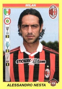 Figurina ALESSANDRO NESTA - Calciatori 2009-2010 - Panini