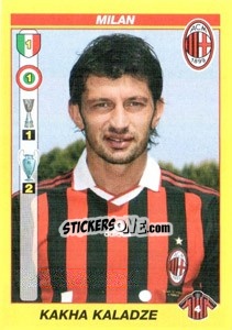 Sticker KAKHA KALADZE - Calciatori 2009-2010 n. 295 - Panini