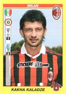 Figurina KAKHA KALADZE - Calciatori 2009-2010 - Panini