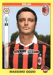 Figurina MASSIMO ODDO - Calciatori 2009-2010 - Panini