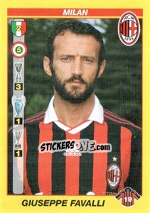 Figurina GIUSEPPE FAVALLI - Calciatori 2009-2010 - Panini