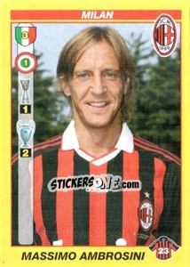 Sticker MASSIMO AMBROSINI - Calciatori 2009-2010 n. 301 - Panini