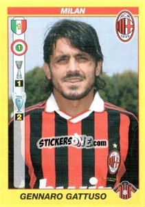 Sticker GENNARO GATTUSO - Calciatori 2009-2010 n. 303 - Panini