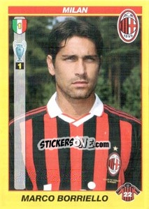 Sticker MARCO BORRIELLO - Calciatori 2009-2010 n. 309 - Panini