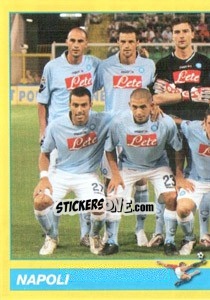 Cromo SQUADRA/1 (Napoli) - Calciatori 2009-2010 n. 314 - Panini