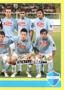 Cromo SQUADRA/2 (Napoli) - Calciatori 2009-2010 n. 315 - Panini