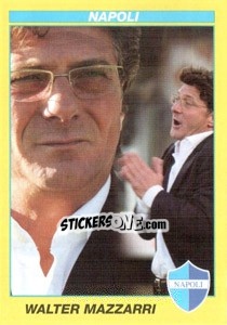 Sticker WALTER MAZZARRI - Calciatori 2009-2010 n. 316 - Panini