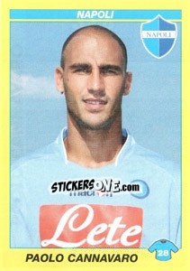 Figurina PAOLO CANNAVARO - Calciatori 2009-2010 - Panini