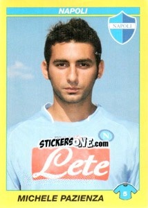 Sticker MICHELE PAZIENZA - Calciatori 2009-2010 n. 325 - Panini