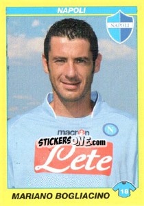 Sticker MARIANO BOGLIACINO - Calciatori 2009-2010 - Panini